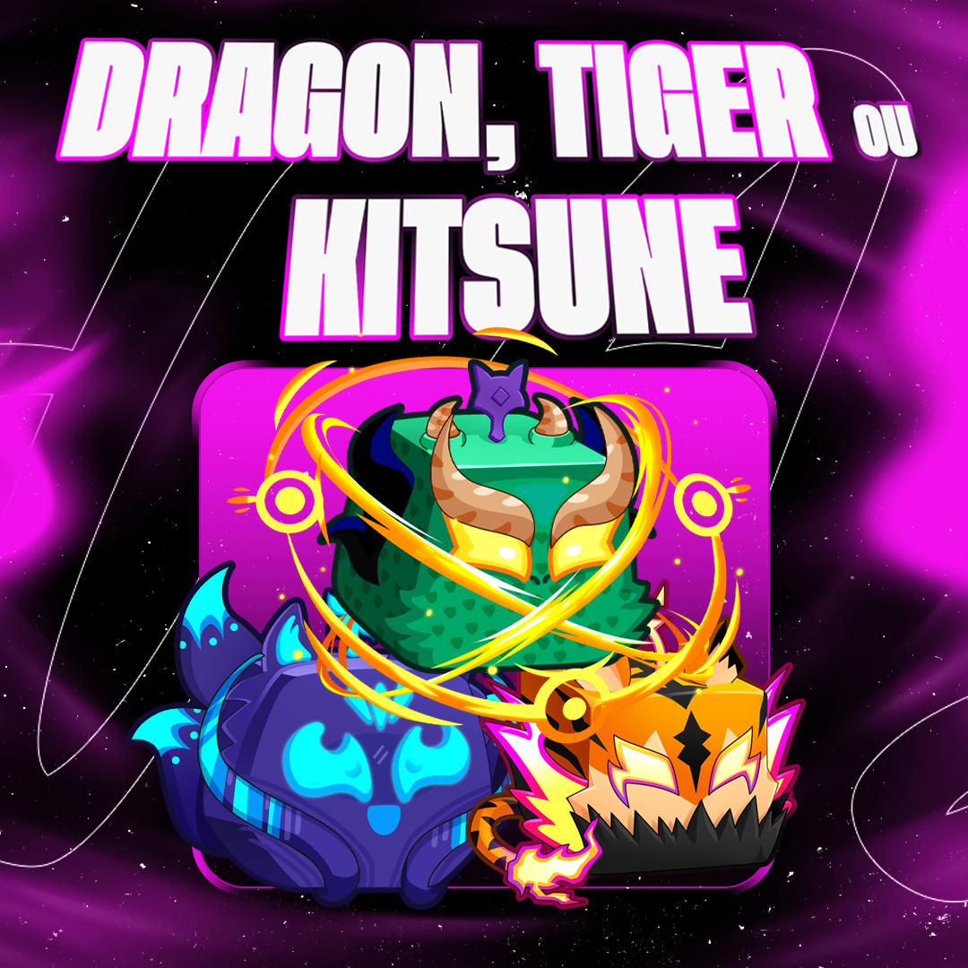 『🐲🐯🦊』DRAGON, TIGER OU KITSUNE NO INVENTÁRIO