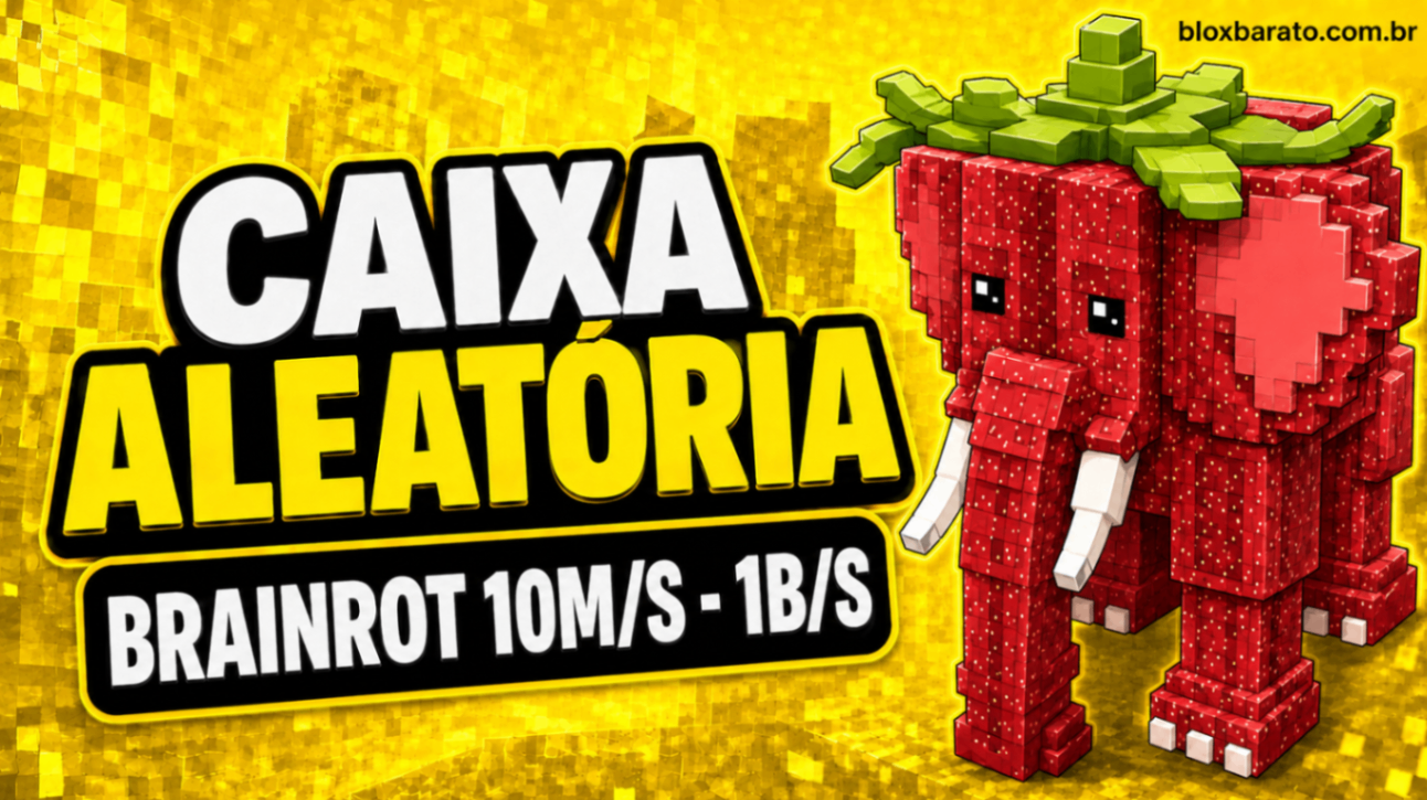 Caixa Aleatória - Brainrot Aleatório 10M/S - 1B/S