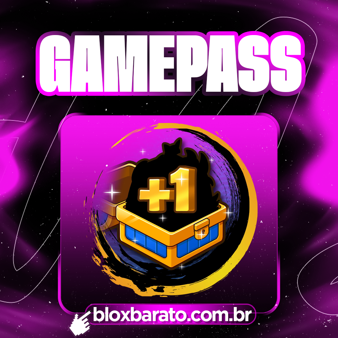 『📦』+1 ESPAÇO DE ARMAZENAMENTO
