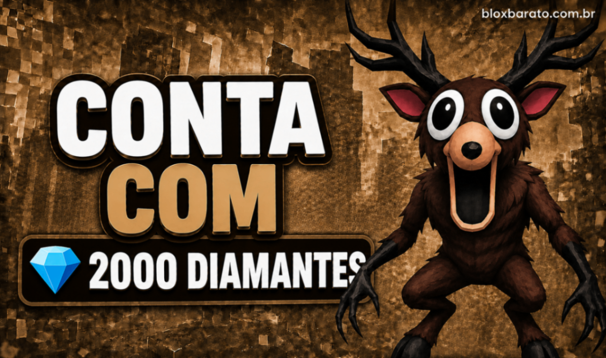 Conta com 2000 Diamantes