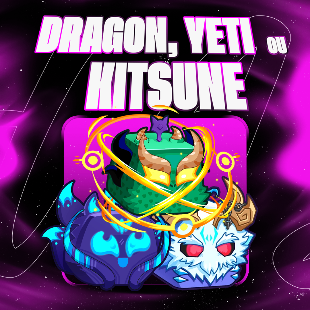 『🐲❄️🦊』DRAGON, YETI OU KITSUNE NO INVENTÁRIO