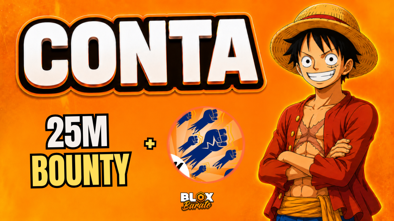 Conta com 25 Milhões+ de Bounty Garantido + God Human + Nível Máximo