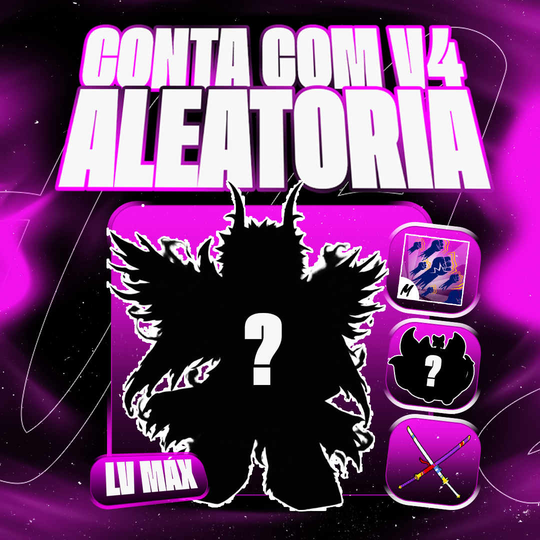 『❔』RAÇA V4 ALEATÓRIA + CDK + SOUL GUITAR + GOD HUMAN + MÁX